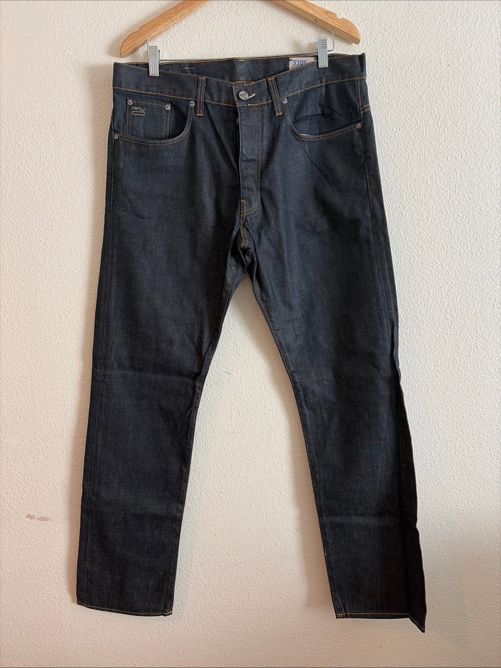 G-Star RAW Jeans Dark wash denim straight Sz W36 L34
